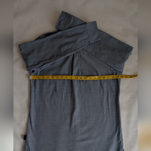 Patagonia Women's Top Tunic Grey Organic Cotton Blend Long Sleeve Size M - Picture 15 of 16